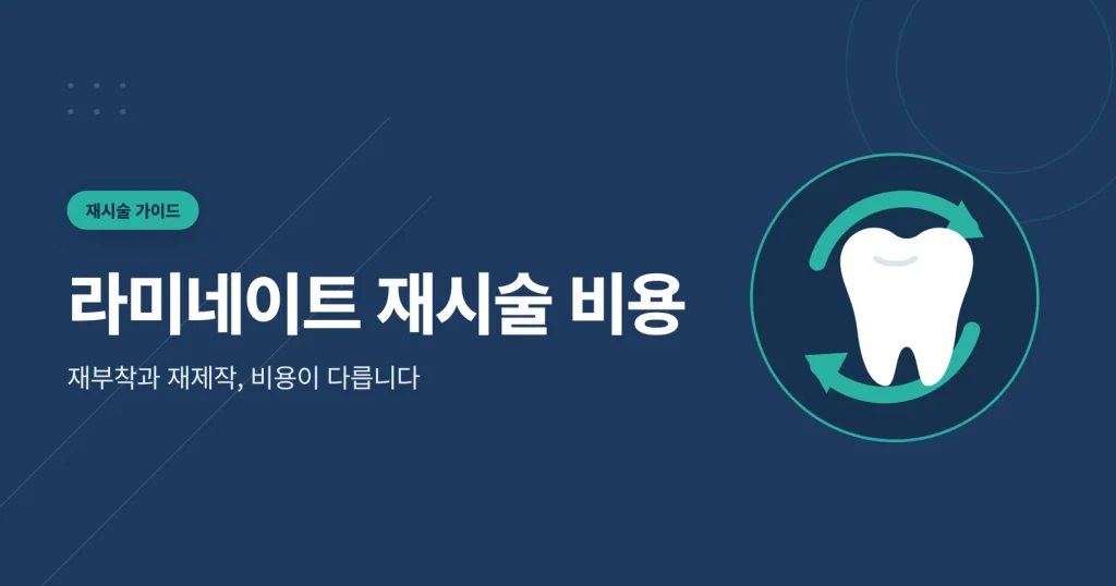 라미네이트 재시술 비용 정보 썸네일
